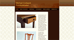 Desktop Screenshot of michaelcodispoti.com